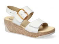 chaussure mephisto Compensée giulia blanc